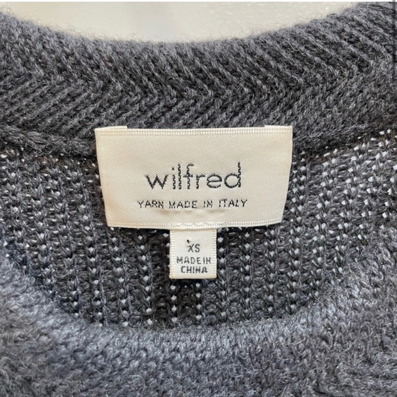 Aritzia Wilfred Palmier Sweater Tunic | 100% Wool - Picture 5 of 8